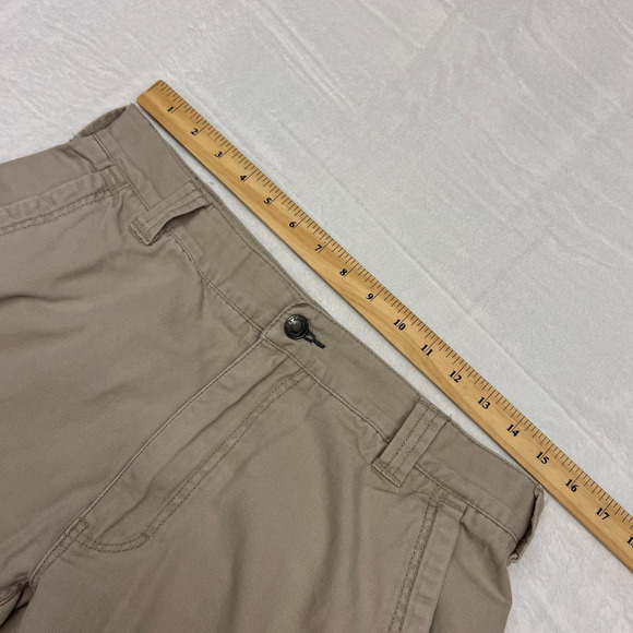 Arborwear Pants Mens 32x32 Cotton Beige Tan Canvas Tree Climber Workwear - Picture 7 of 9